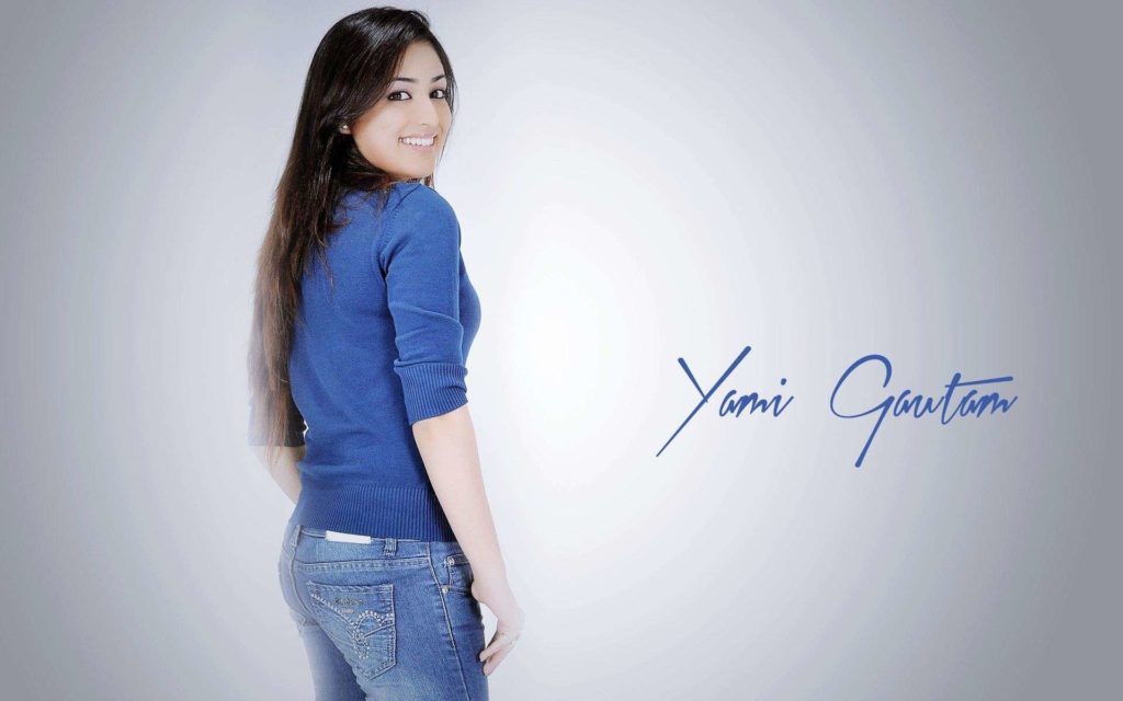 Yami Gautam Beautiful Look In Back Side Photos Images