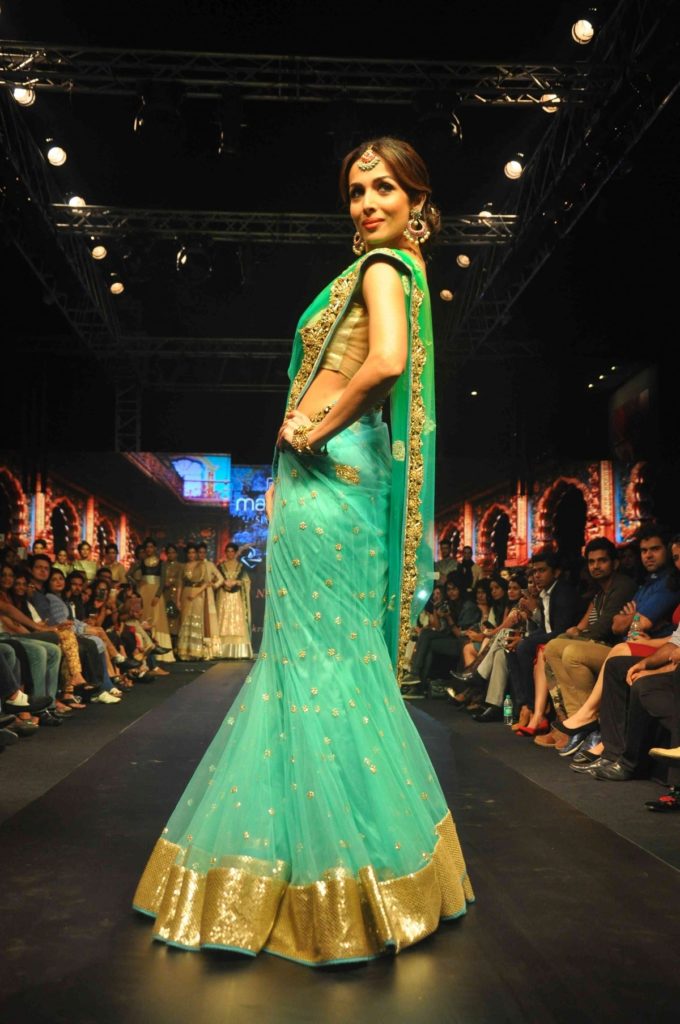 Malaika Arora Hot Images In Green Color Cloths