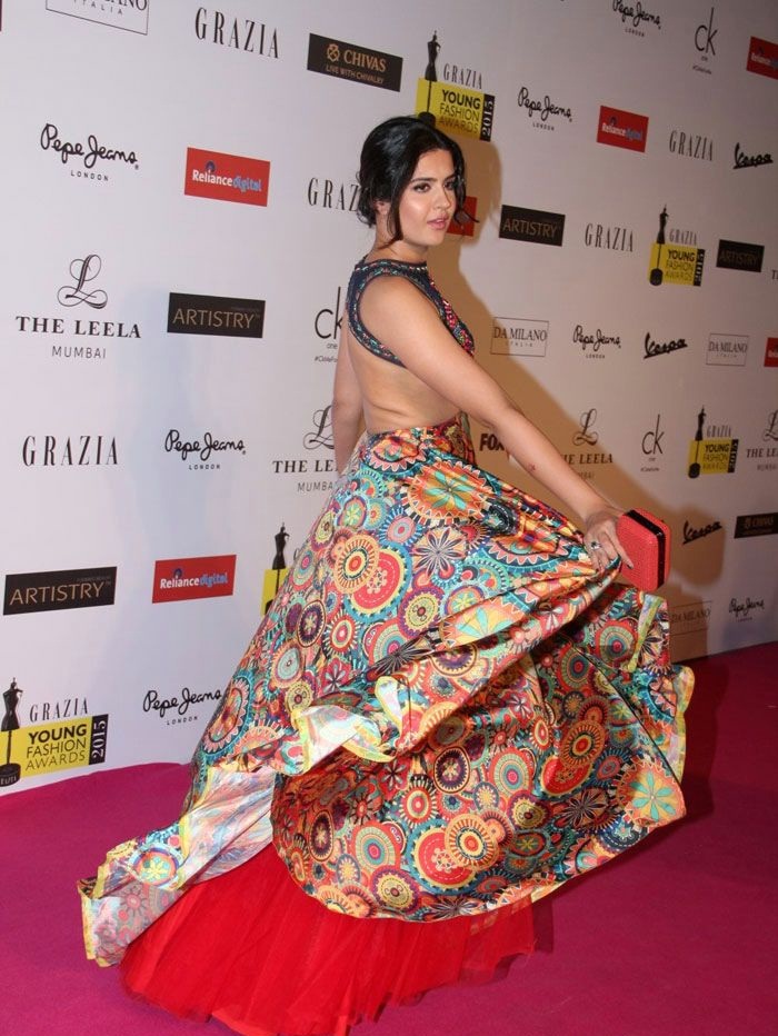 Deeksha Seth Hot In Backless Clothes