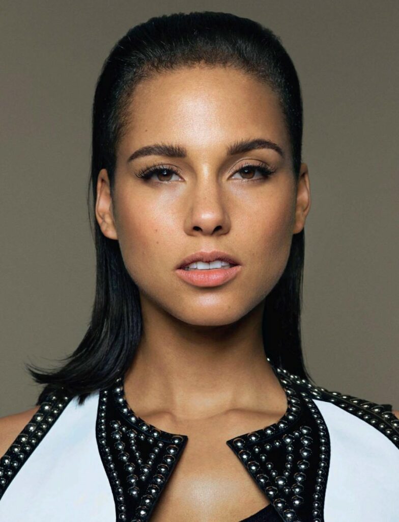Alicia Keys Without Makeup Pictures