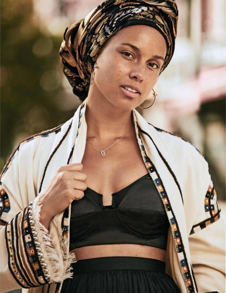 Alicia Keys Working Out Pics