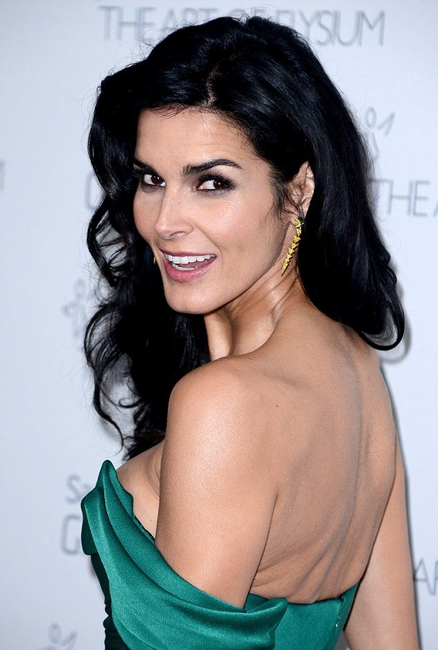 Angie Harmon Backless Images