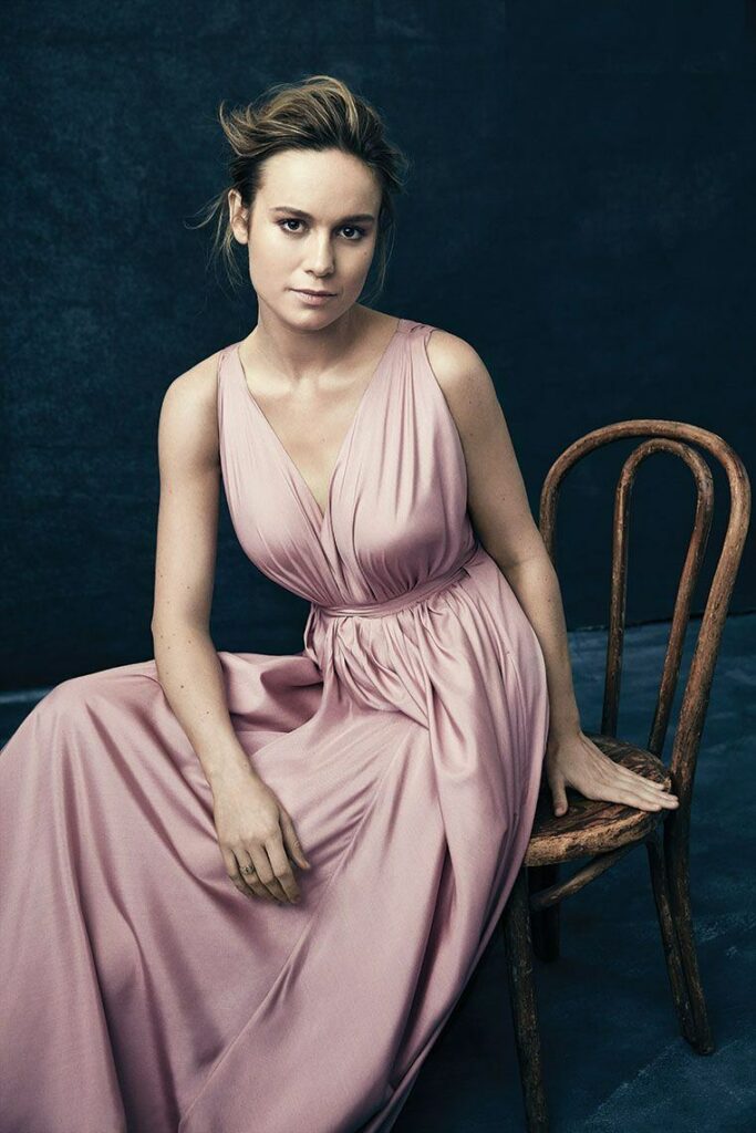 Brie Larson In Gown Pics
